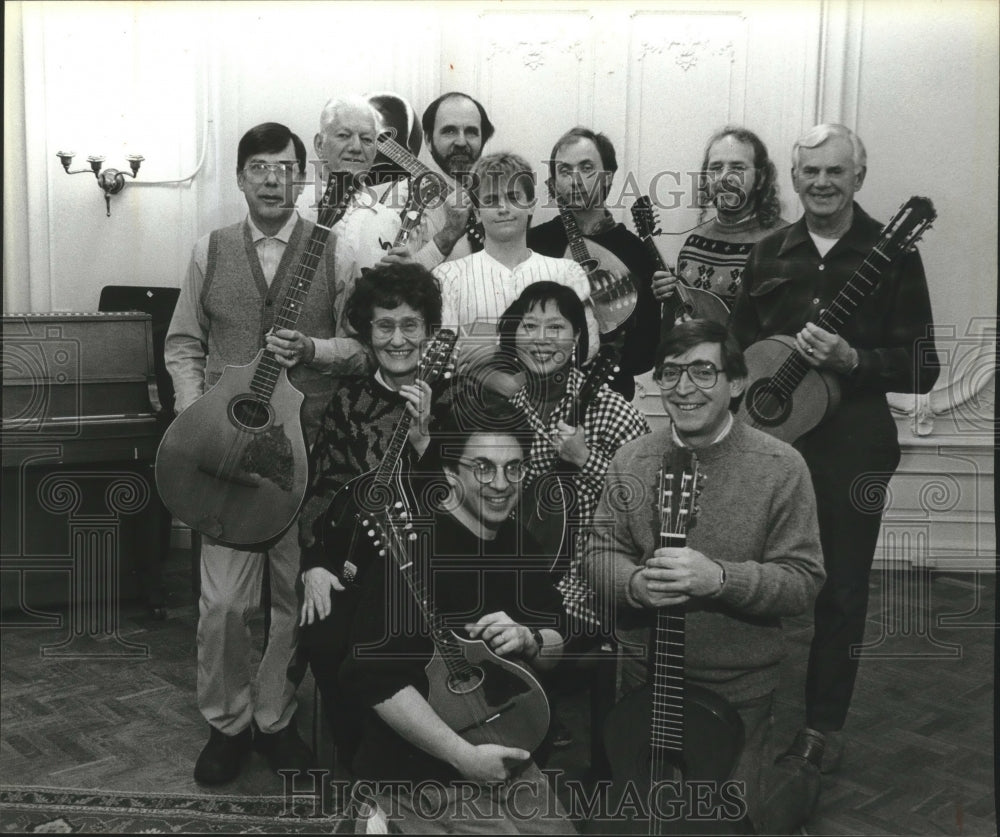 1991 Press Photo Milwaukee Mandolin Orchestra - mjp20488 - Historic Images