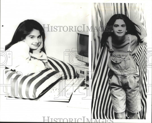 1994, Gaby Hoffmann stars in coming-of-age series "Someone LIke Me" - Historic Images