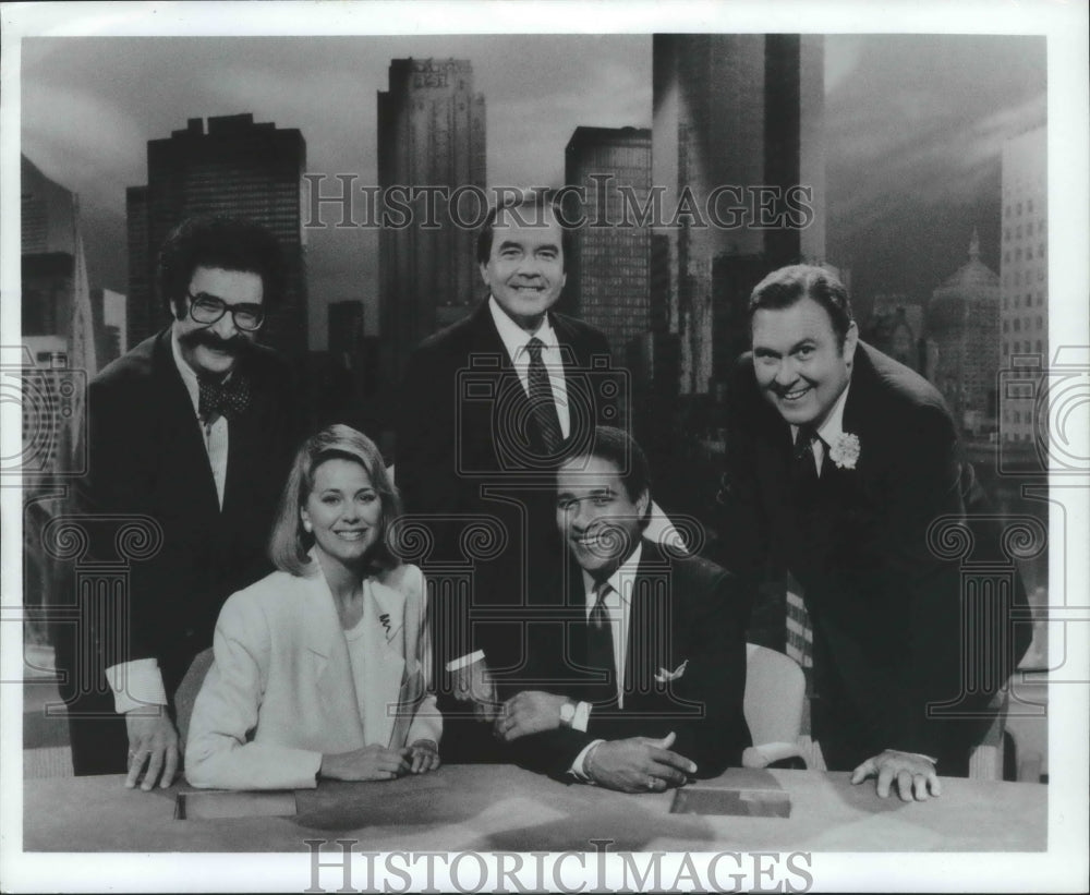 1986 Press Photo NBC&#39;s &quot;Today&quot; family marks two anniversary. - mjp20548 - Historic Images