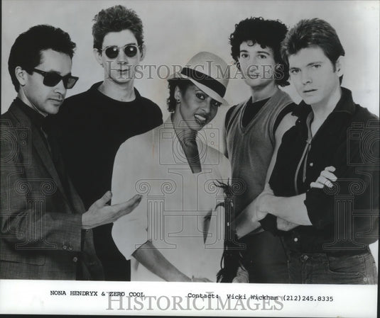 1981, Members Of Nona Hendryx And Zero Cool - mjp20595 - Historic Images