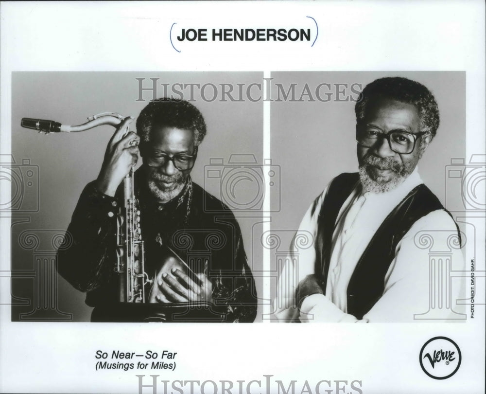 Press Photo Joe Henderson, musician - Historic Images