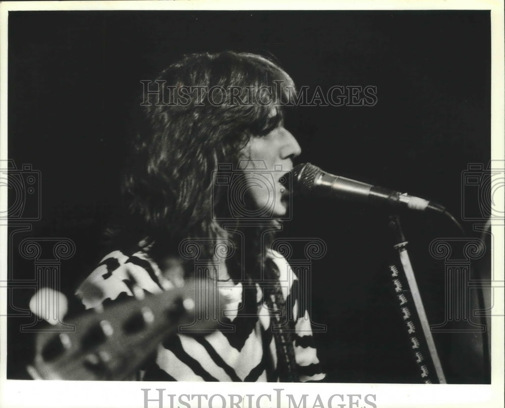 1985 Press Photo Musician Gil Jeven of &quot;The Rage&quot; - mjp20632 - Historic Images
