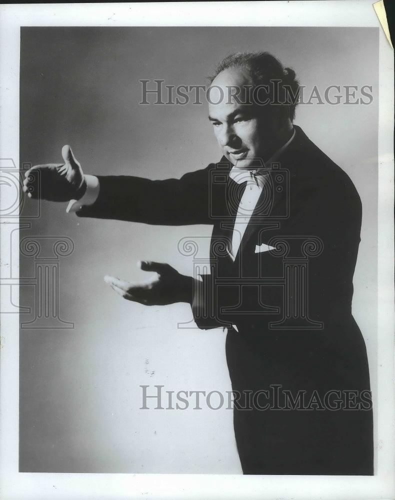 1989 Press Photo Irwin Hoffman, conductor - mjp20656 - Historic Images