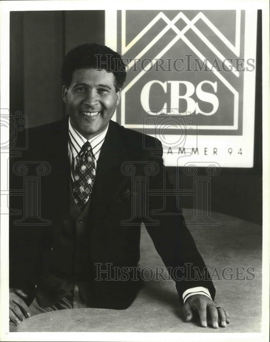 1994 Press Photo CBS' Greg Gumble - mjp20691 - Historic Images