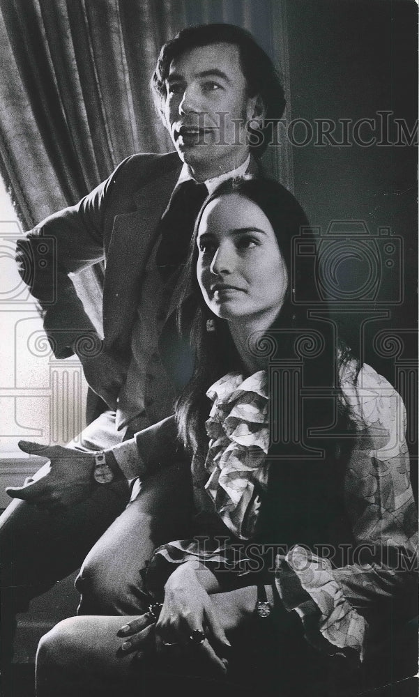 1970 Press Photo Niagara Frontier Ballet Guest Artists David Holmes And Wife - Historic Images