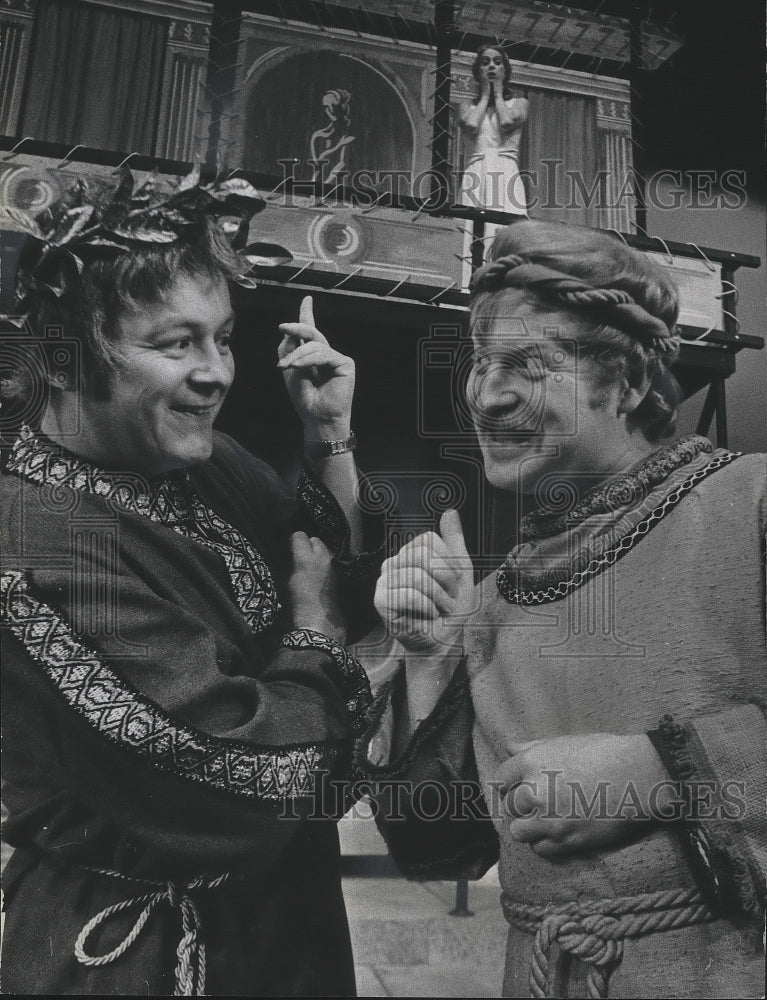 1978 Press Photo Ellen Heib in role of Philia in Milwaukee Players production - Historic Images