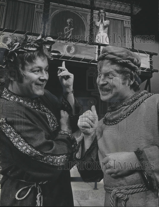 1978 Press Photo Ellen Heib in role of Philia in Milwaukee Players production - Historic Images