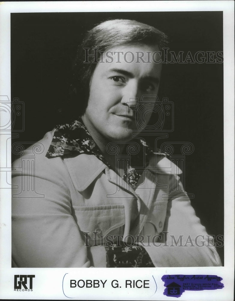 1977, Bobby G. Rice, US singer - mjp20863 - Historic Images