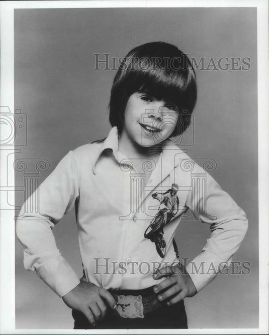Press Photo Adam Rich to act in an NBC-TV Christmas Special with Bob Hope - Historic Images