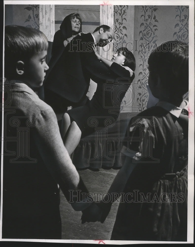 1967 Press Photo Scene from "Six Characters in Search of an Author" - Historic Images