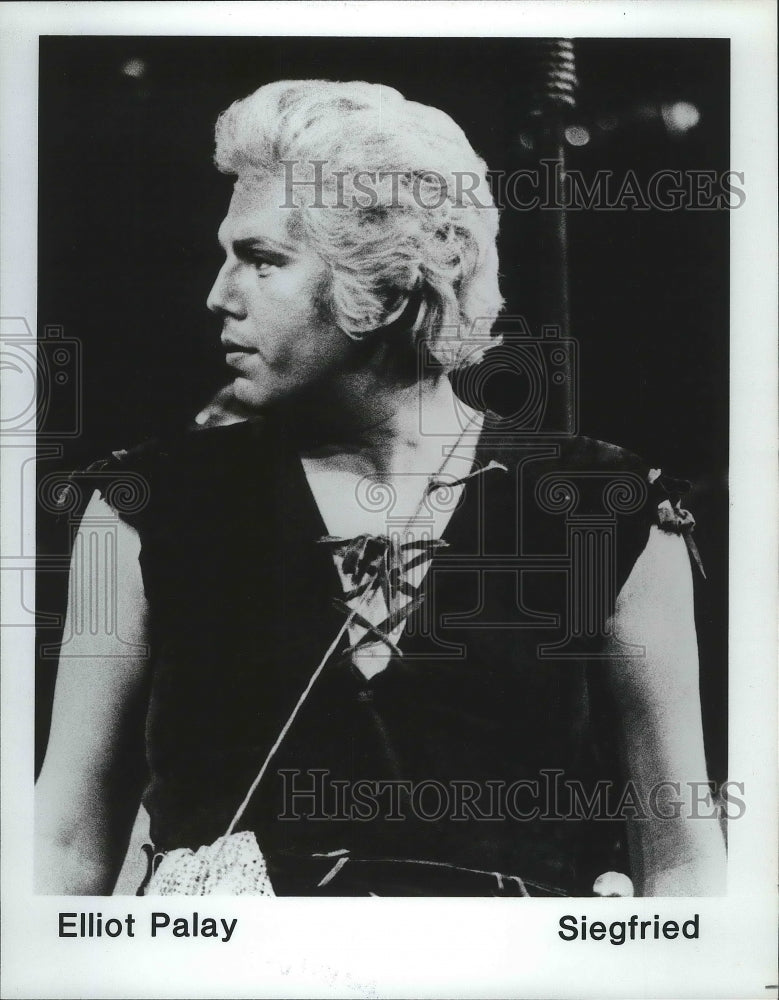 1982, Opera Singer Elliot Palay - mjp20931 - Historic Images