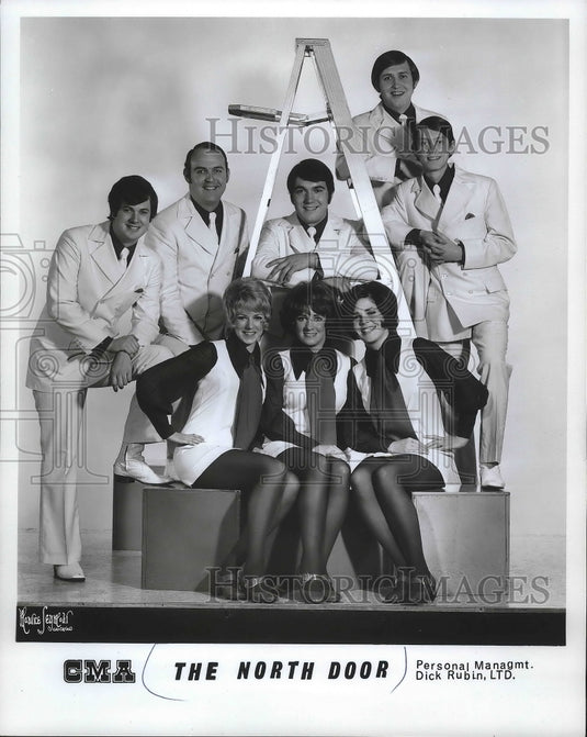 1971, Singing group: The North Door. - Historic Images