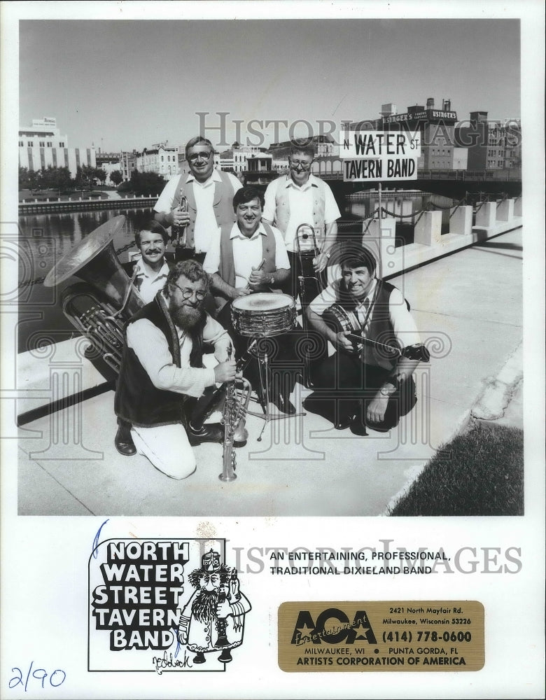 1991 Press Photo The North Water Street Tavern Band. - mjp20968 - Historic Images