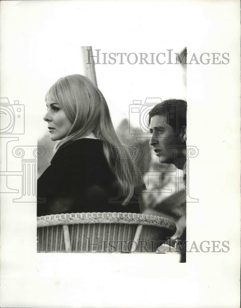 1972 Prince Charles and actress June Ritchie at London polo match ...