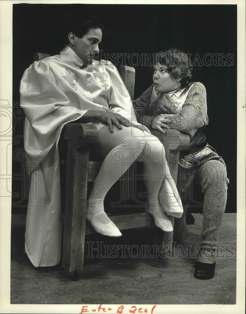 1991, James DeVita &amp; Florence Coker in &quot;St Joan&quot; by Milwaukee Chamber - Historic Images