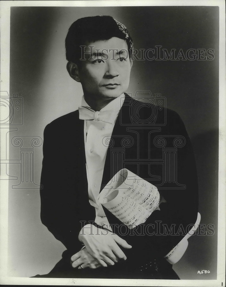 1965, Conductor Seiji Ozawa - Historic Images