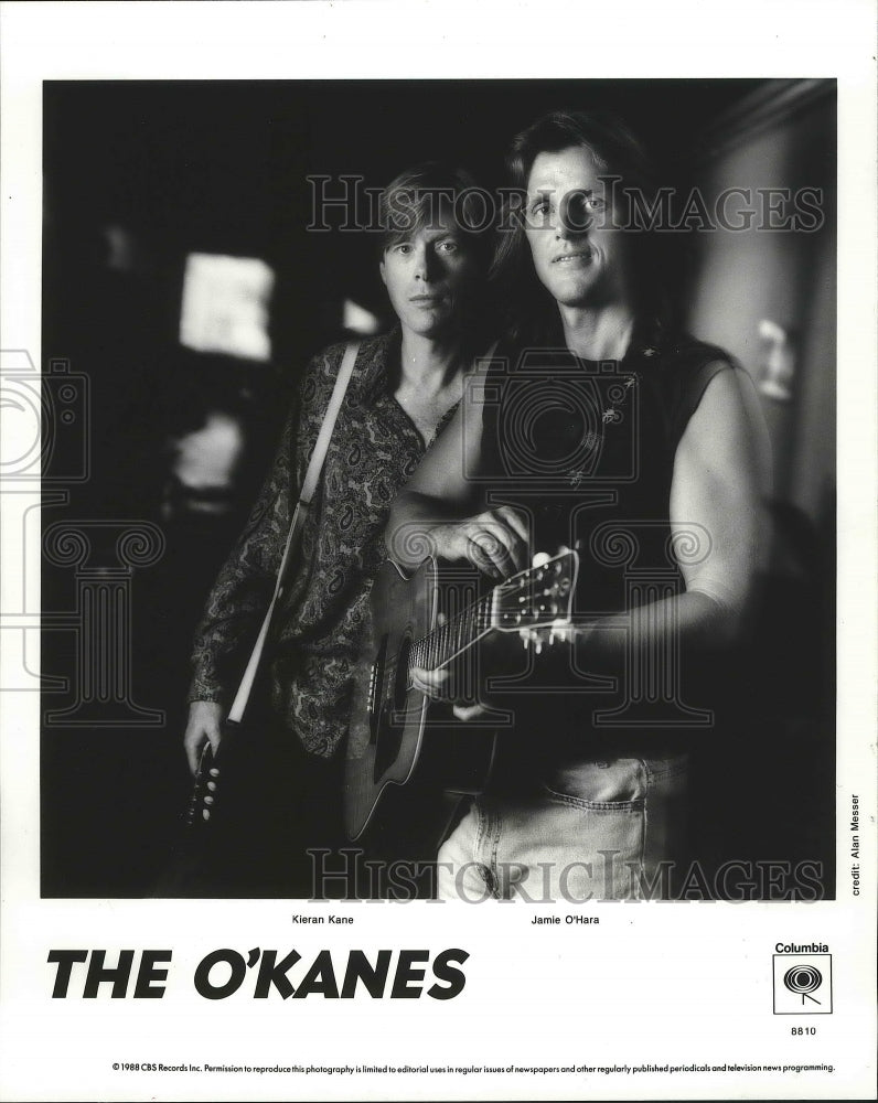 1989 Press Photo The O'Kanes appearing at the Maritime Festival - mjp21154- Historic Images