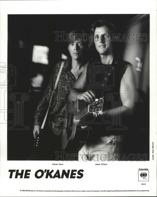 1989 Press Photo The O'Kanes appearing at the Maritime Festival - mjp21154- Historic Images