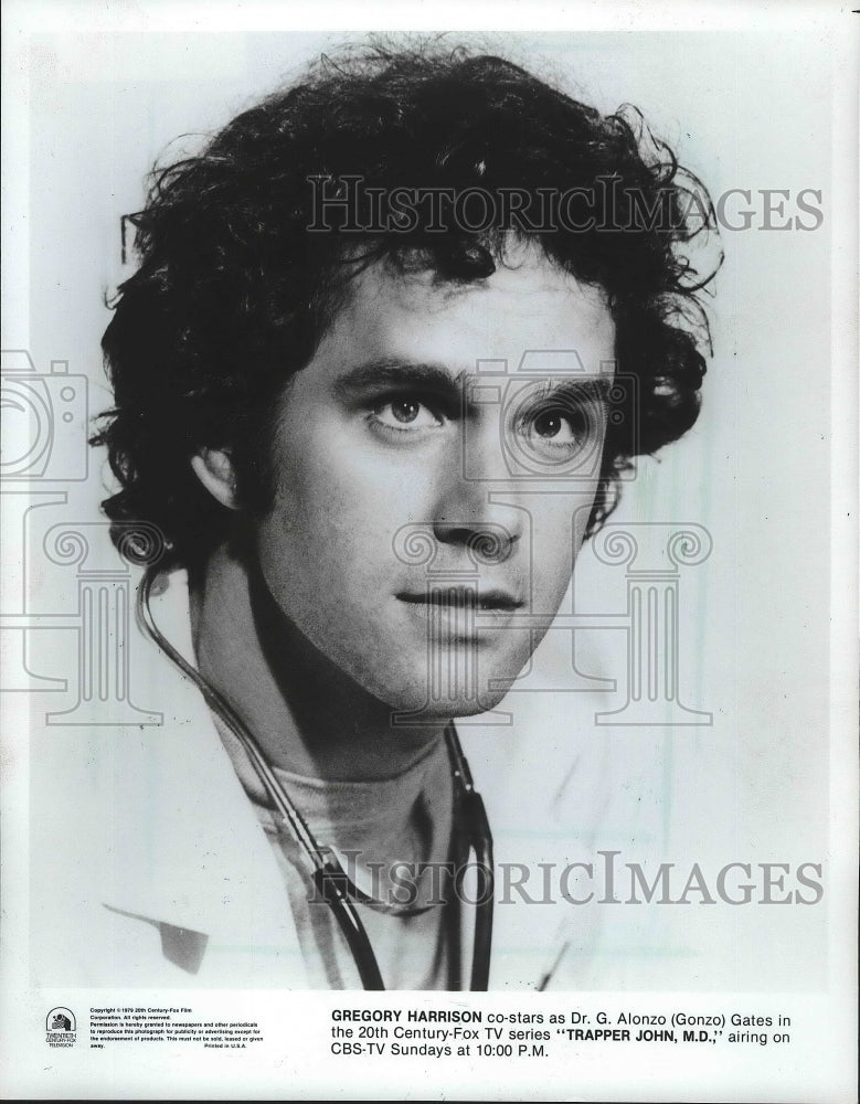 1979 Press Photo Gregory Harrison stars on Trapper John M.D., on CBS.-Historic Images