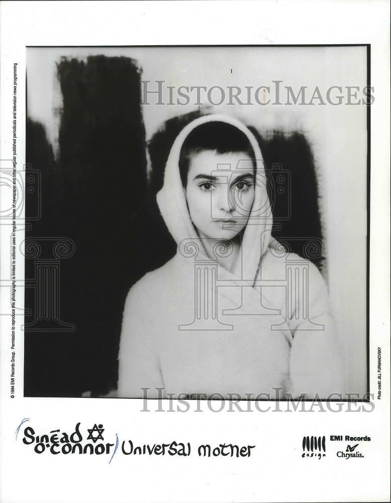 1994 Press Photo Sinead O'Connor, Irish Pop singer - mjp21262 - Historic Images