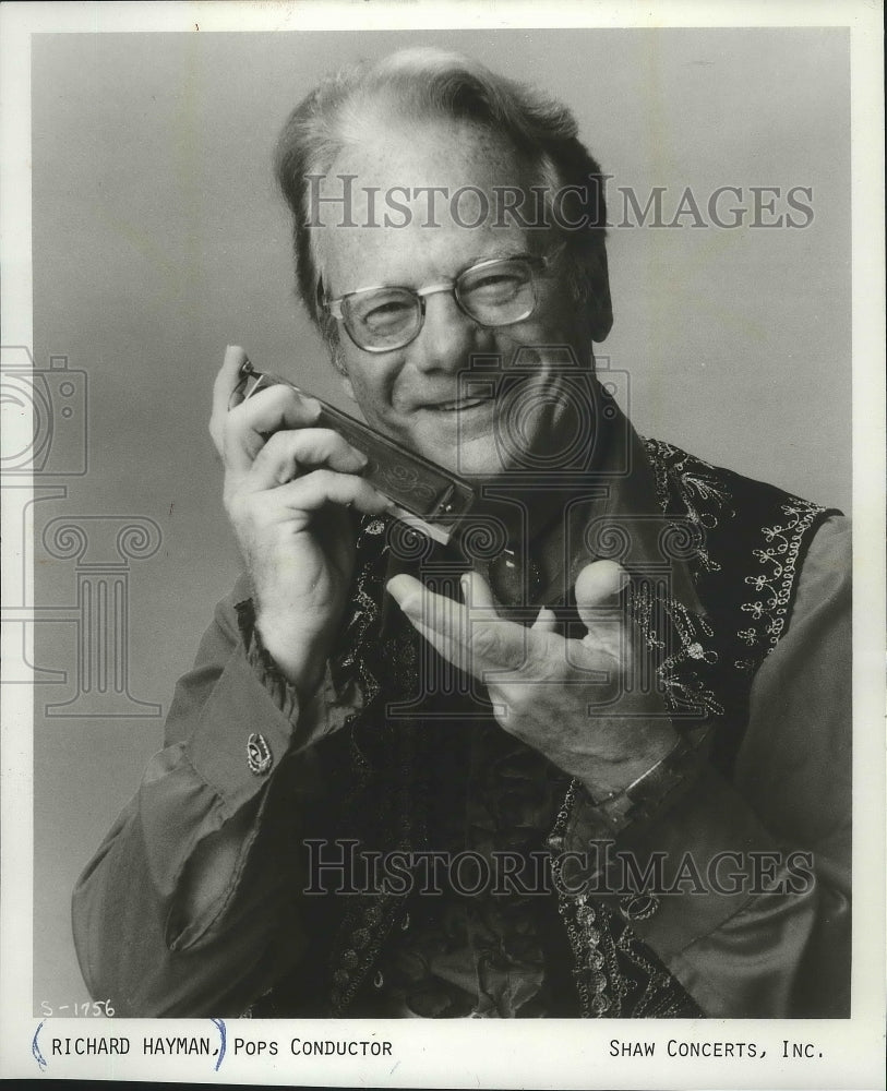 1993 Press Photo Pops Conductor Richard Hayman - mjp21420 - Historic Images