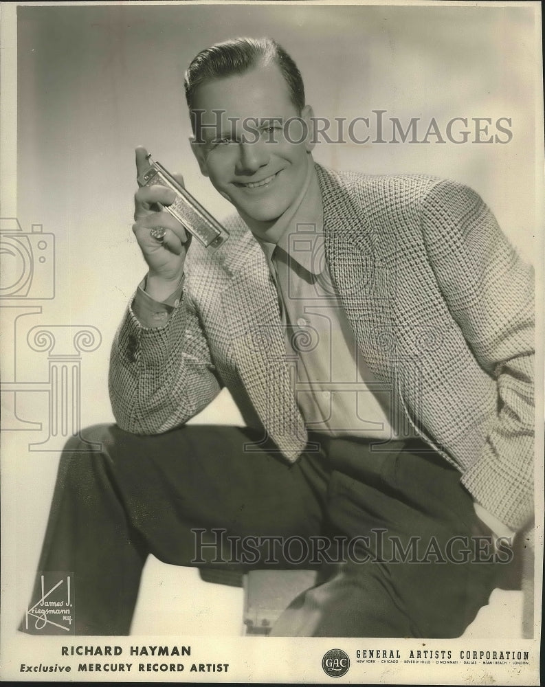 1950, Exclusive Mercury Record Artist Richard Hayman - Historic Images
