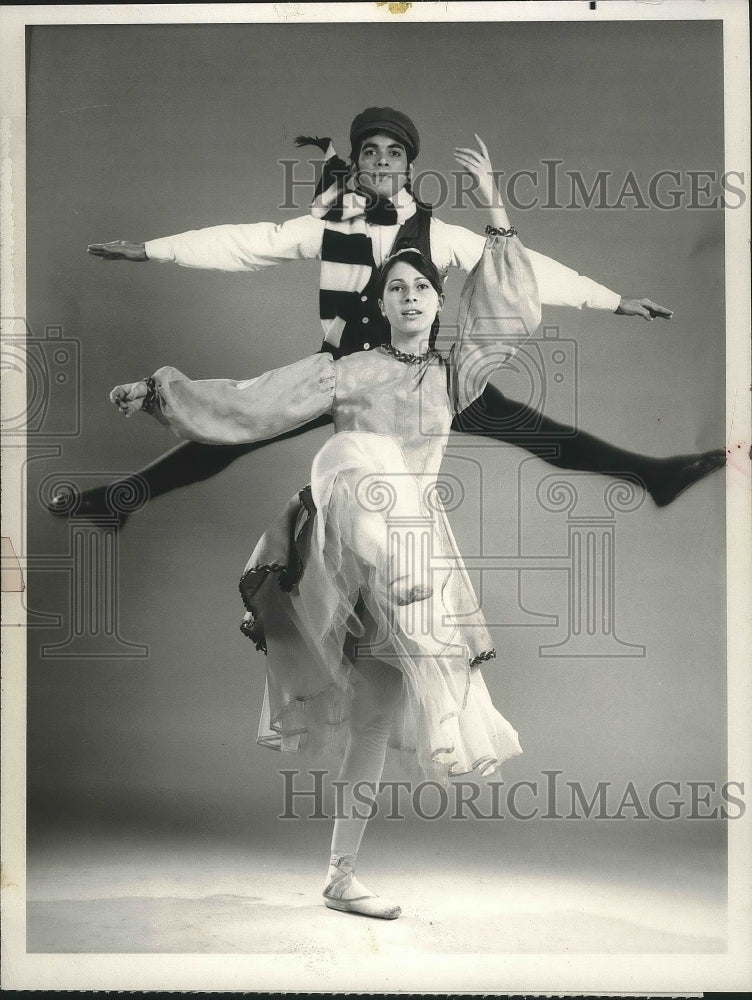 1969, Joey Chevres and Alison Ozer star in "Little Women" on NBC - Historic Images