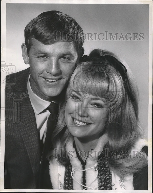 1969, Actress Chris Noel and her husband, Captain Ty Herrington ...