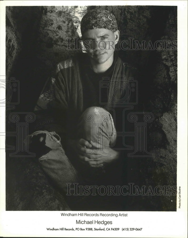 1994 Press Photo Musician Michael Hedges Plays At Shank Hall - mjp21594 - Historic Images
