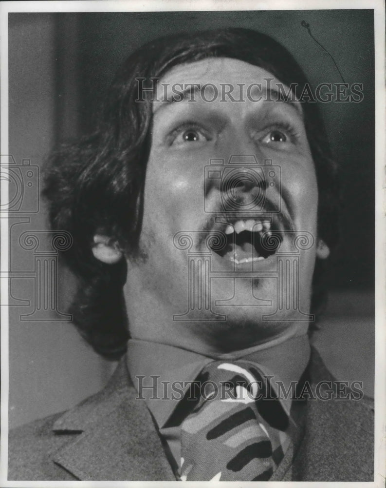 1971 Press Photo Mike Neville, Random House Players comic improv, Milwaukee - Historic Images