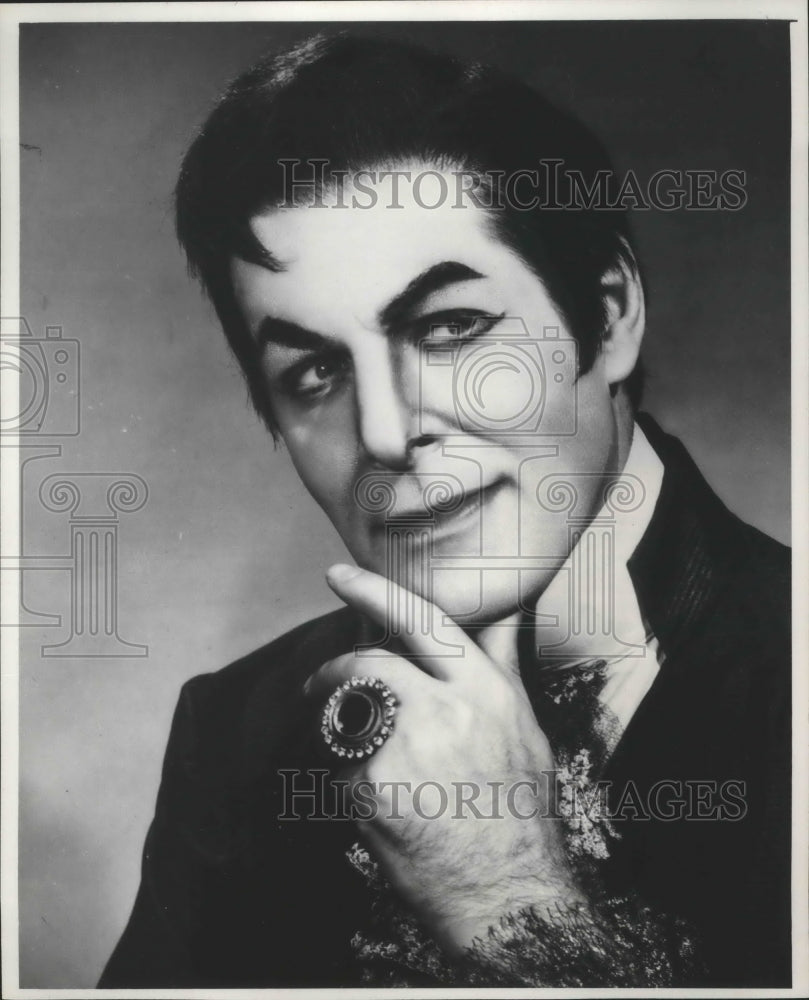 1975 Press Photo Morley Meredith, baritone opera singer. - Historic Images