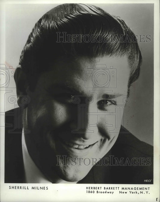 1971, Sherrill Milnes, baritone - Historic Images