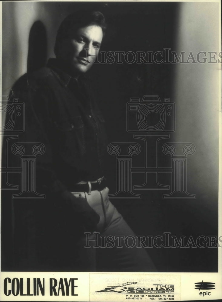 1993 Press Photo Country Singer, Collin Raye - mjp21984 - Historic Images