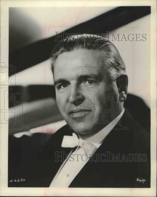 1966, Pianist Hans Richter-Haaser - Historic Images