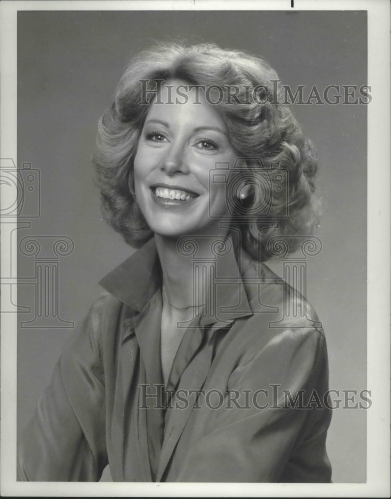 1980 Press Photo Sarah Purcell, host on Real People - mjp22050 - Historic Images