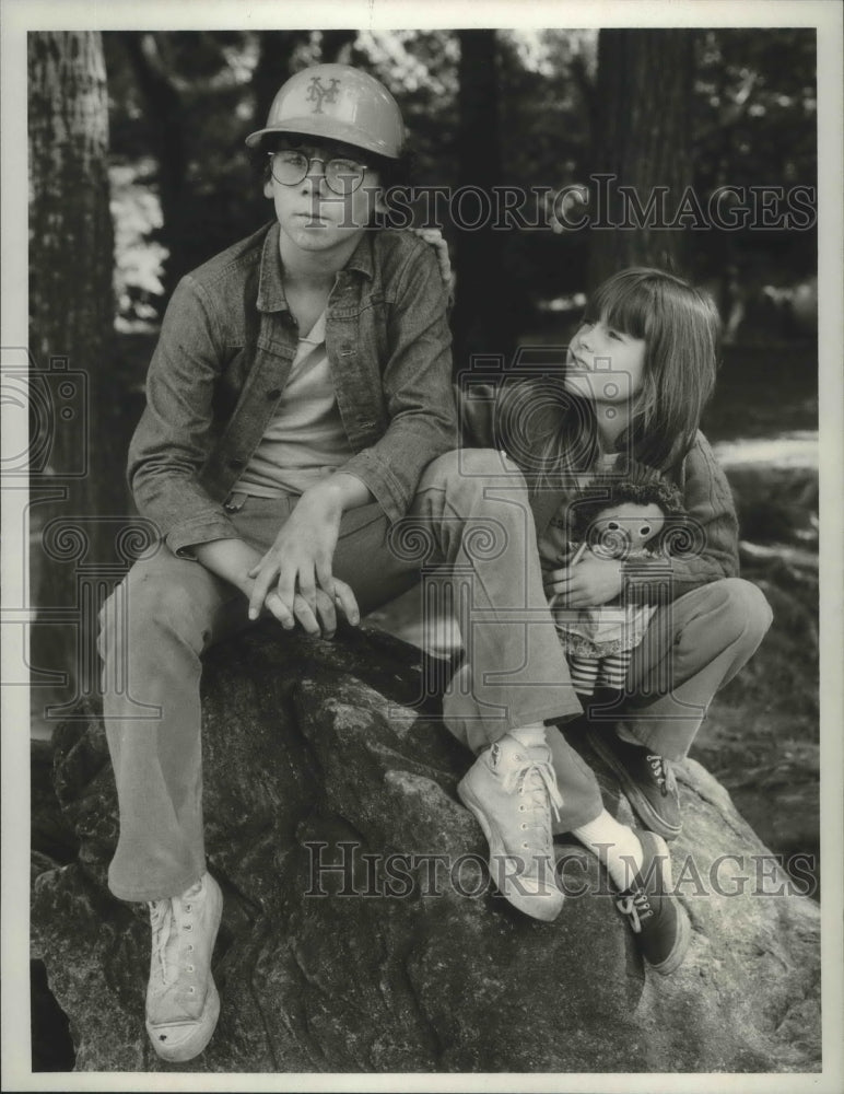 1977 Press Photo T. J. Hargrave, Lisa Richards in &quot;The Prince of Central Park&quot; - Historic Images
