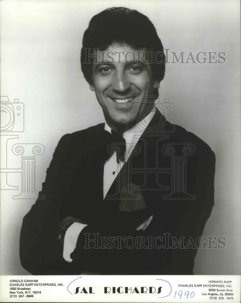 1990 Press Photo Sal Richards, actor - mjp22144 - Historic Images