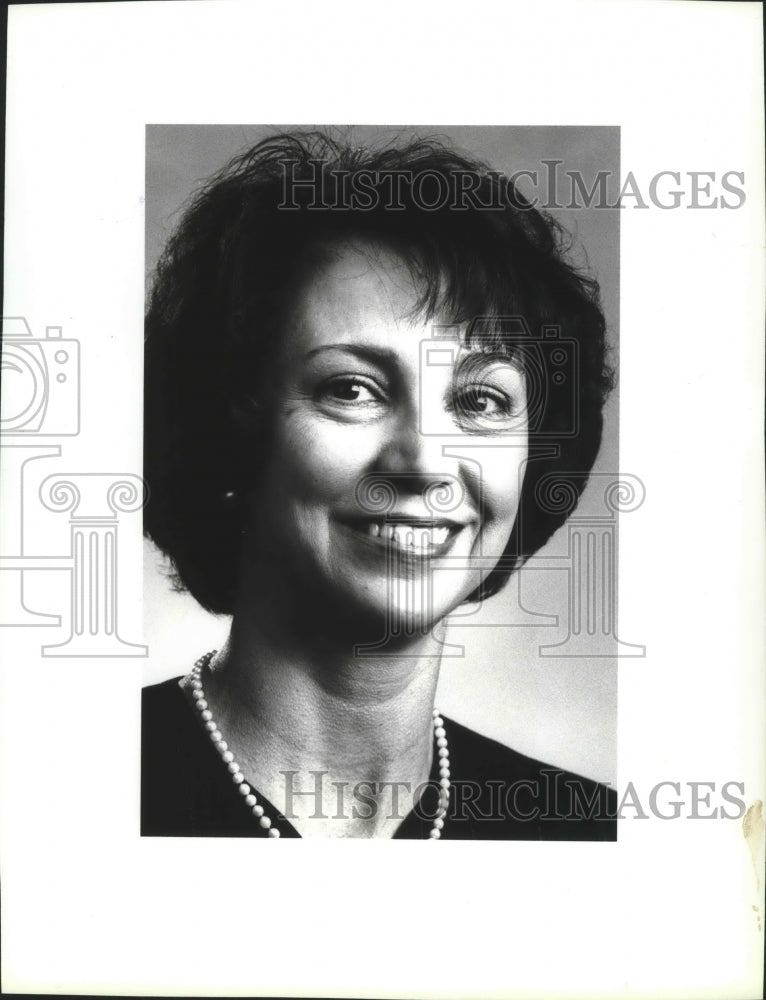 1993 Press Photo Toni Metherall, Waukesha Hospital System physician networking - Historic Images