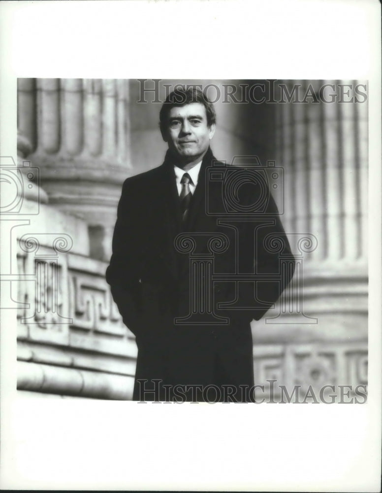 1988, Dan Rather, news correspondent - mjp22236 - Historic Images