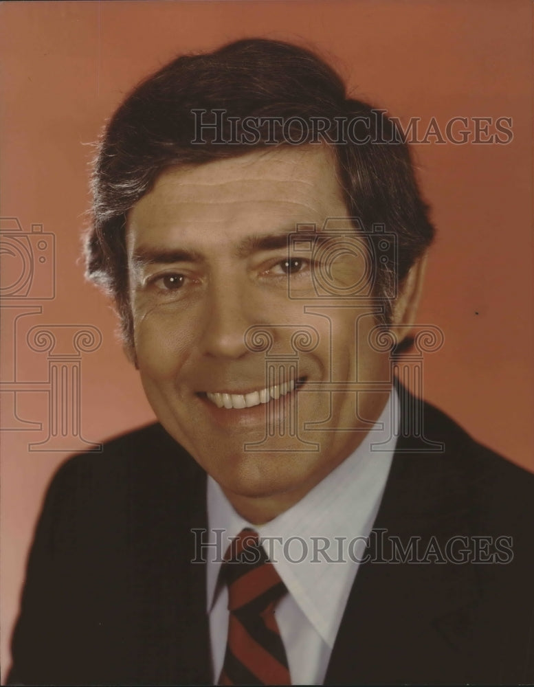 1983 Press Photo Dan Rather, CBS News correspondent - mjp22238-Historic Images