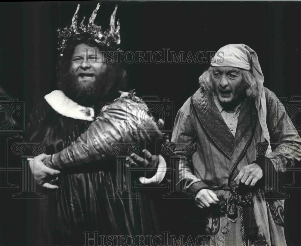 1979 Press Photo Milwaukee Repertory Theater&#39;s presents &quot;A Christmas Carol&quot; - Historic Images