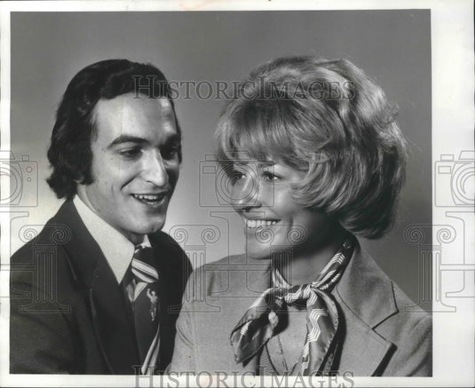 1975 Press Photo Dick Randall and Bunny Raasch - mjp22385- Historic Images