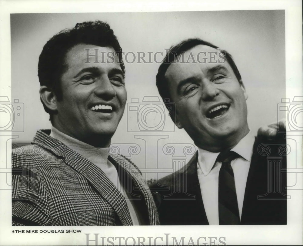 1967, Singer Buddy Greco co-hosts The Mike Douglas Show. - Historic Images