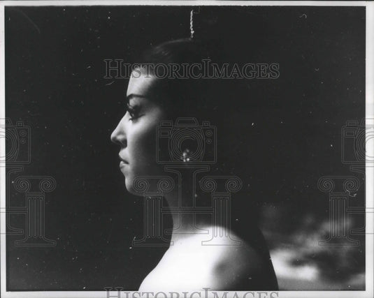 1962, Jose Greco Dance Troupe Member Waits Her Turn Backstage - Historic Images
