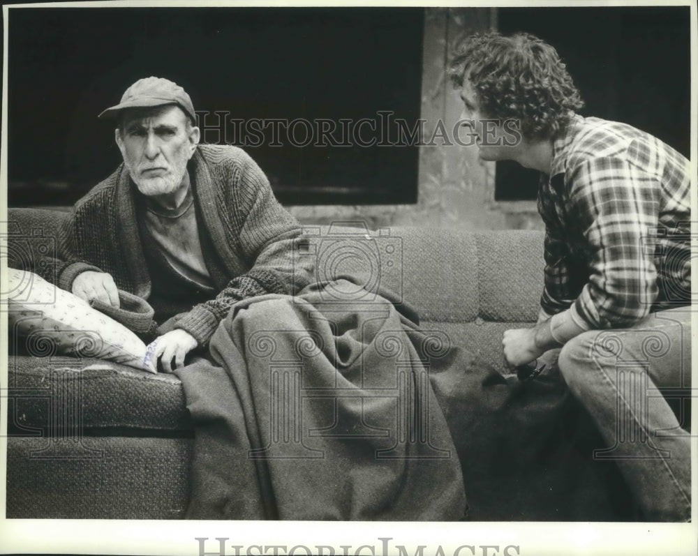 1982 Press Photo Milwaukee Repertory Theater&#39;s production of Buried Child. - Historic Images