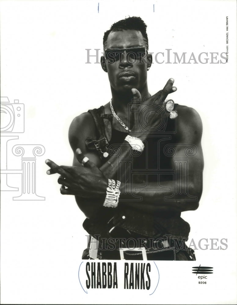 1992 Press Photo Shabba Ranks - mjp22561 - Historic Images