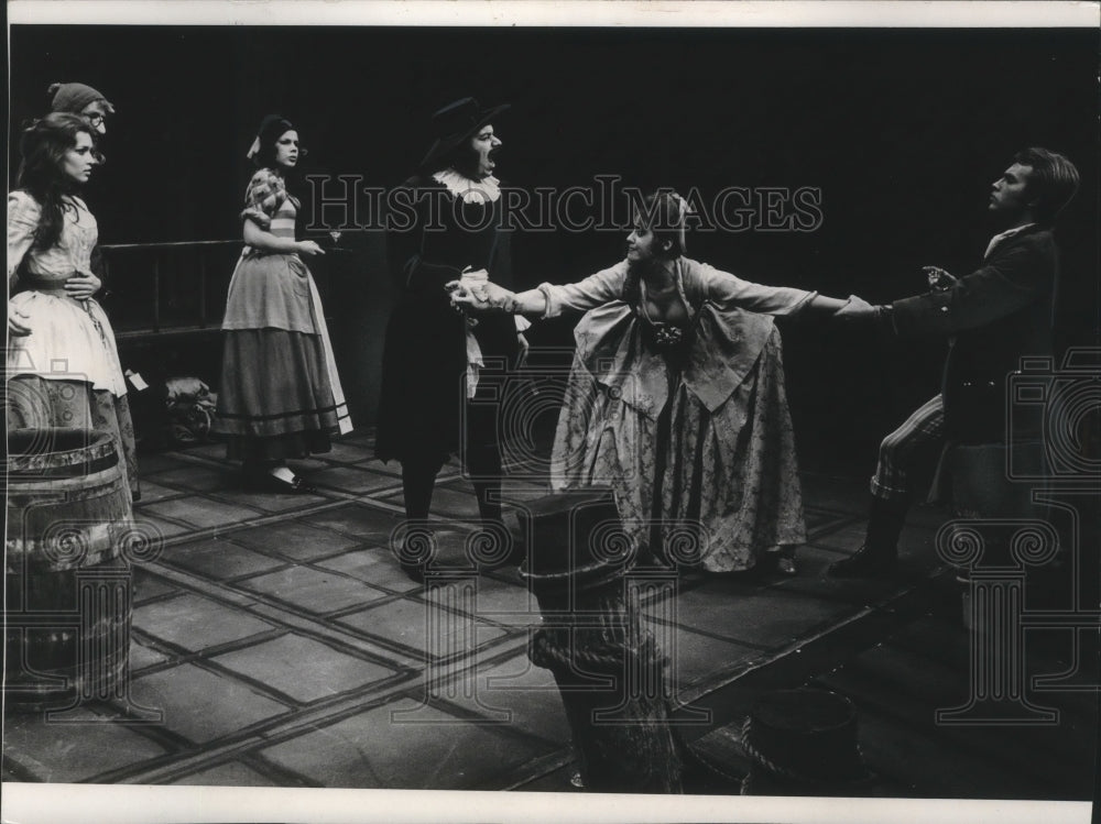 1971, Milwaukee Repertory Theater Company Performs At Wehr Theater - Historic Images