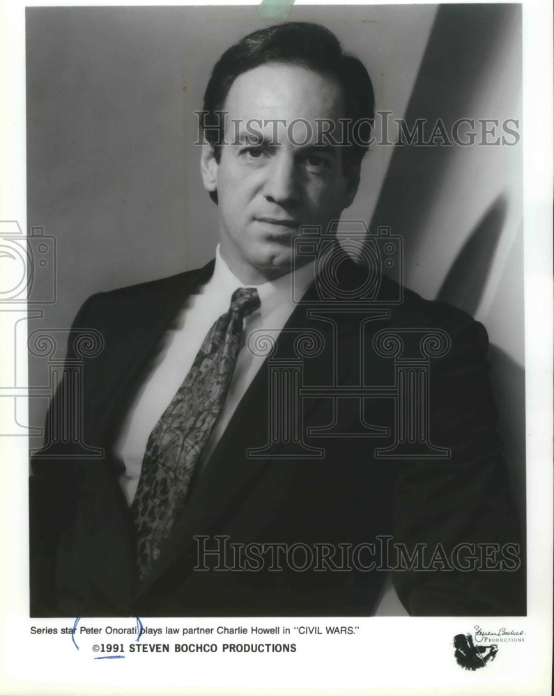 1991 Press Photo Peter Onorati in &quot;Civil Wars&quot; - mjp22724 - Historic Images