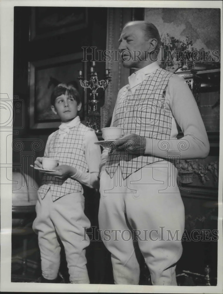 1963, Tea scene in "The List of Adrian Messenger" - Historic Images
