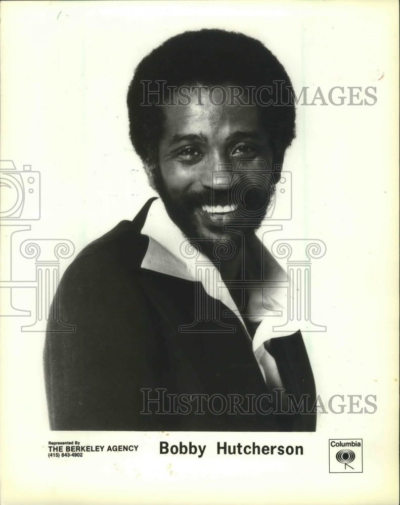 1983 Press Photo Jazz Musician Bobby Hutcherson - mjp22746 - Historic Images